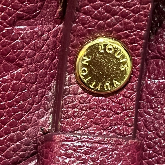 Burgundy Louis Vuitton Citadine PM Monogram Tote - Picture 12 of 13